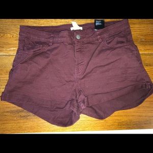 Twill shorts